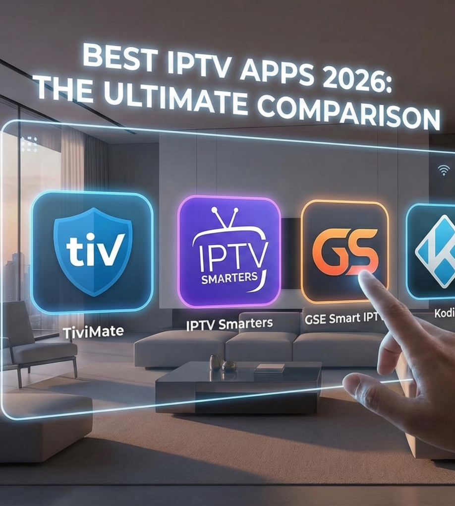 Best IPTV Apps in 2026:
TiviMate vs Smarters vs GSE vs Kodi